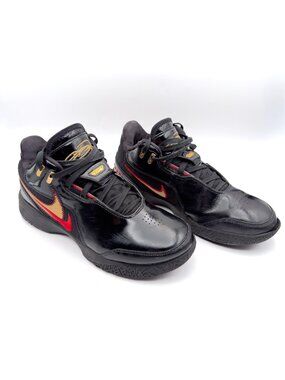 Nike LeBron NXXT Gen AMPD Black Red Basketball Shoes Men's Size 9 FJ1566-001
